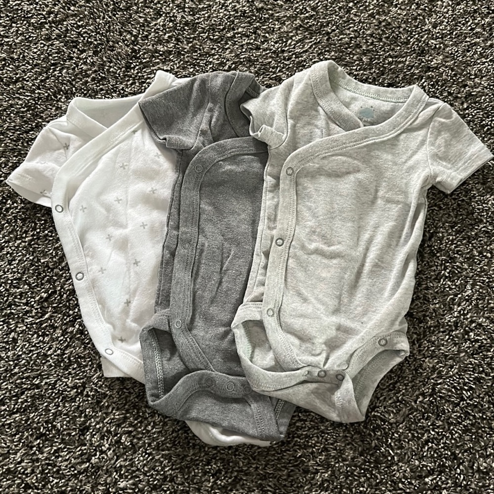 Never been warn cloud island onesies